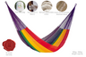 The out and about Mayan Legacy hammock Doble Size in Rainbow colour