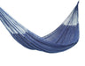 Outdoor undercover cotton Mayan Legacy hammock King size Blue