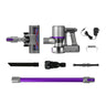 Devanti Handheld Vacuum Cleaner Bagless Cordless 120W Purple