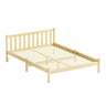 Artiss Bed Frame Double Size Wooden Oak SOFIE