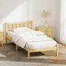 Artiss Bed Frame Wooden Single Size SOFIE Pine Timber Mattress Base OAK