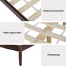 Artiss Bed Frame Queen Size Wooden Base Mattress Platform Timber Walnut VISE