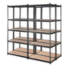 Giantz 4x1.8M Garage Shelving Warehouse Rack Pallet Racking Storage Charcoal