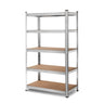 Giantz 1.8M Warehouse Racking Rack Shelving Garage Steel Metal Storage Shelves Silver