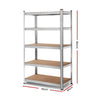 Giantz 1.8M Warehouse Racking Rack Shelving Garage Steel Metal Storage Shelves Silver