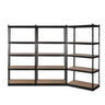 3x1.5M Warehouse Shelving Racking Storage Garage Steel Metal Shelves Rack