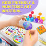 ROCK PAINTING WITH METALLIC PAINTS & GLITTER GLUES CRAFT KIT